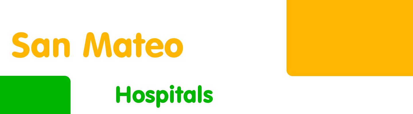 Best hospitals in San Mateo - Rating & Reviews